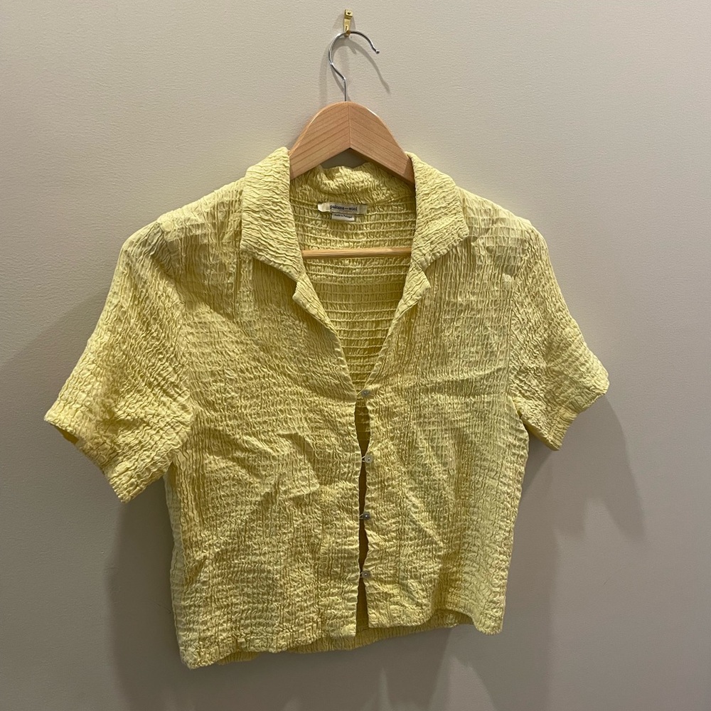 Paloma wool yellow shirt